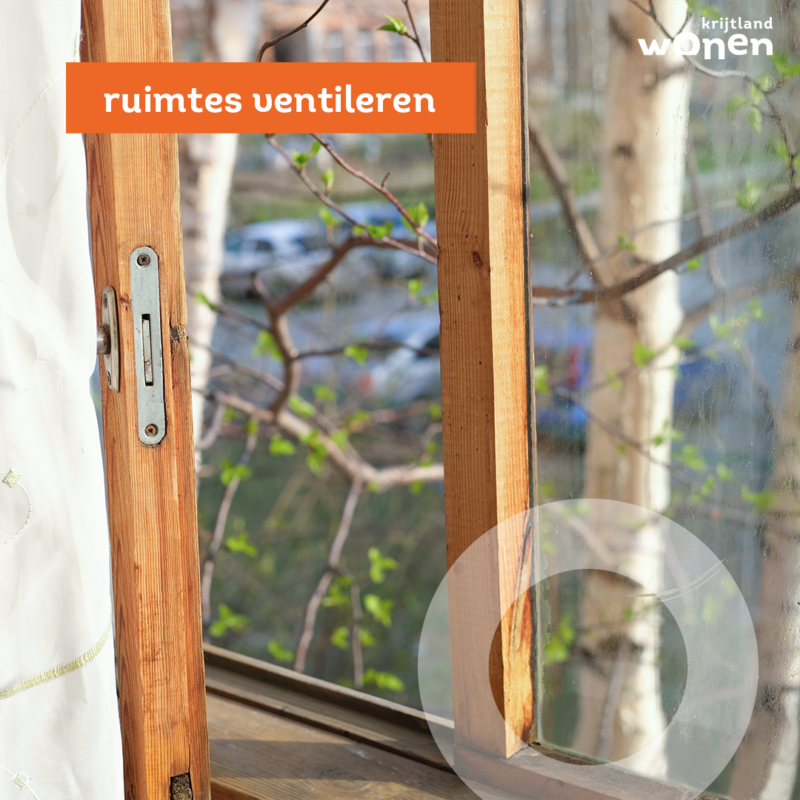 Ruimtes ventileren