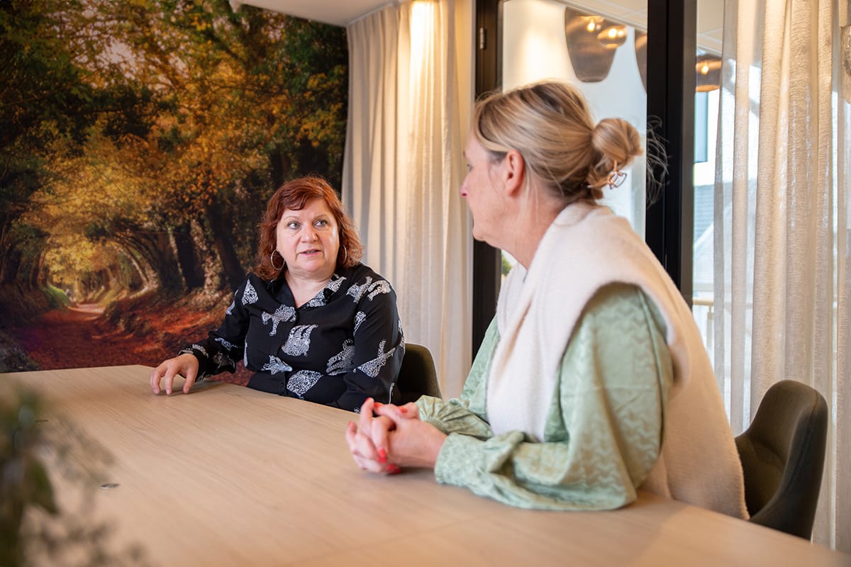 Een open sollicitatie gesprek